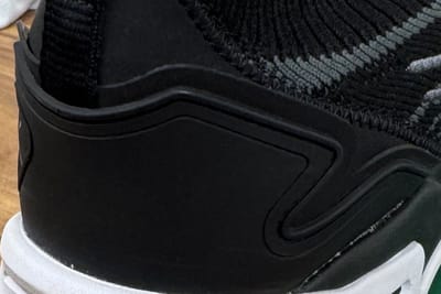 After: the heel counter clean
